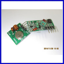 RF wireless receiver module & transmitter module board for arduino super regeneration 315/433MHZ DC5V (ASK /OOK) 10pair =20pcs