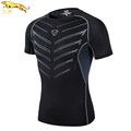 EA brand shirt men 2016 Tops Tees Sports Running casual t shirt Short Sleeve mma Quick