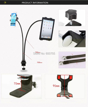 2 in 1 Universal Mount Holder for Samsung Tablet PC Stand Holder for Galaxy Smartphones 360