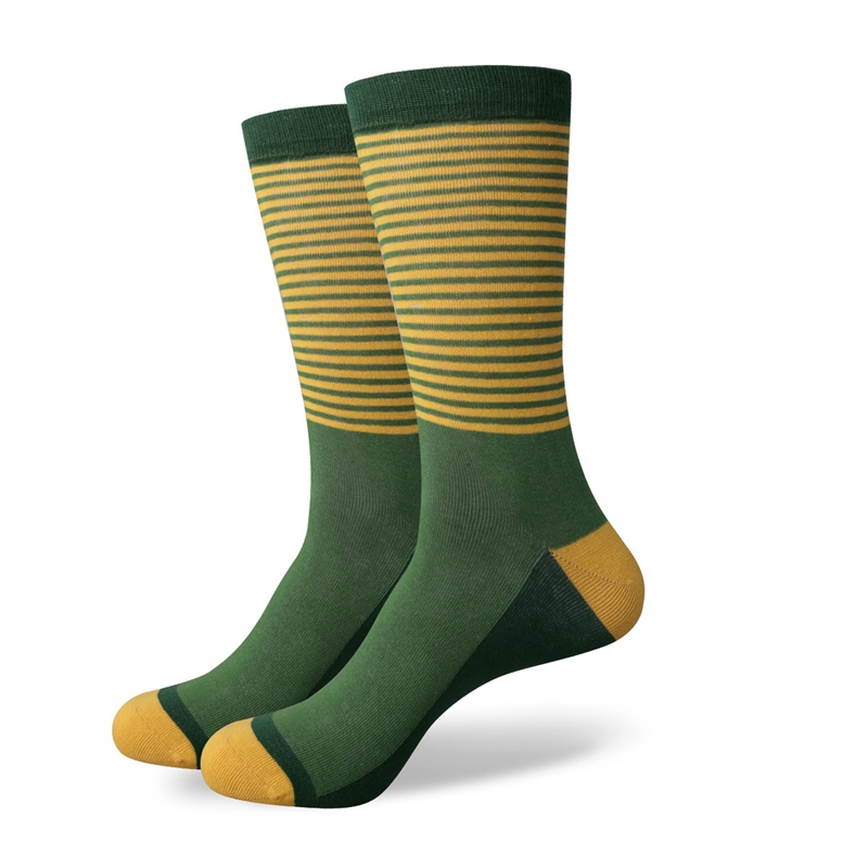 male socks multicolour stripe sock male 100% cotto...
