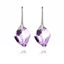 1776001 Crazy Sale Fashion Woman Jewelry Earrings Square Top Austrian Crystal Earrings For Girls