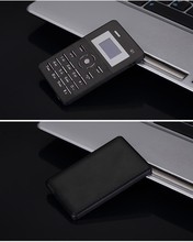 Original 4mm Ultra thin Qmart Q1 Mini Card Cell Phone Quad Band Low Radiatio MP3 Bluetooth