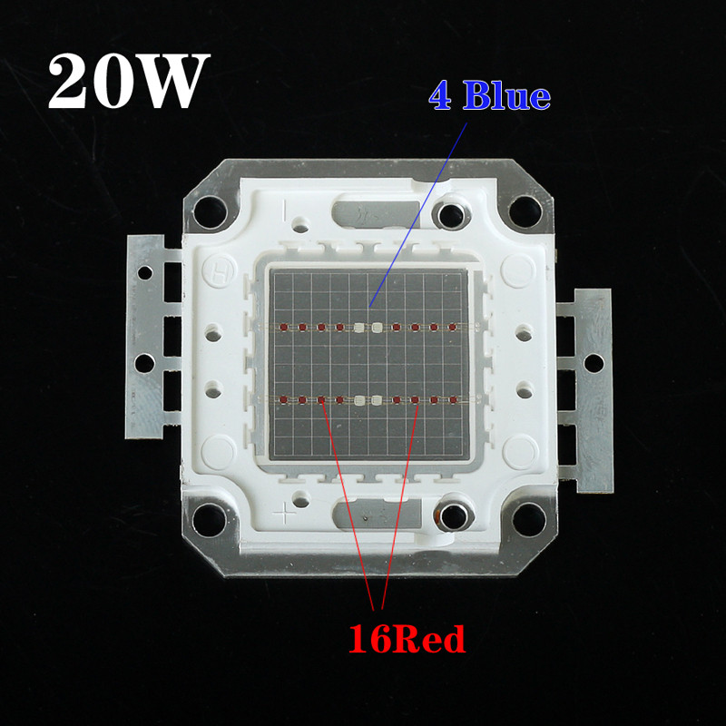10W-20W-30W-50W-LED-Grow-Lights-Led-Chip-Red-640nm-660nm-Blue-440nm-460nm-Plant (2)