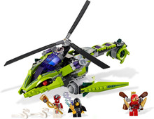 Ninja toys Thunder helicopter assembling building blocks children’s favorite gifts compatible with lego