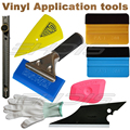 8 IN 1 Vinyl Installation Car Wrapping Tool kit 3M Felt Squegee Knife Glove Rubber Squeegee