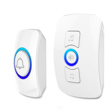 KERUI Wireless Doorbell Smart Receiver 32 Music Chime Songs Wireless 100M Remote Control Home Gate Security Doorbell Free ship