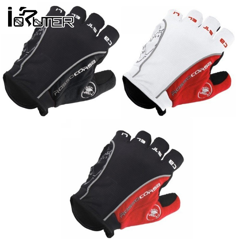 2014 Bicycle half finger Cycling Gloves scorpions mountain bike riding silicone GEL gloves