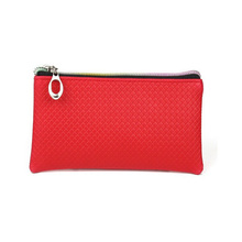 New Fashion Pu Leather Coin Purse Women Wallet Daily Storage Change Purse Ladies Handbag Phone Bag