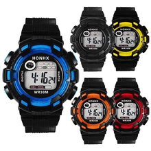 Hombres venta al por mayor impermeable Digital de los deportes alarma multifuncional Mountaineer reloj de pulsera