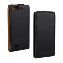 Luxury Genuine Real Leather Case Flip Cover Mobile Phone Accessories Bag Retro Vertical For Huawei Ascend G6 P6 MINI PS