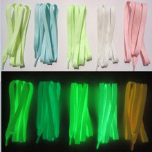 120cm Luminous Shoelaces 5 Pairs/lot (10 pieces) * different colour leave order note * Glowing Shoe Laces Fluorescent Shoelaces