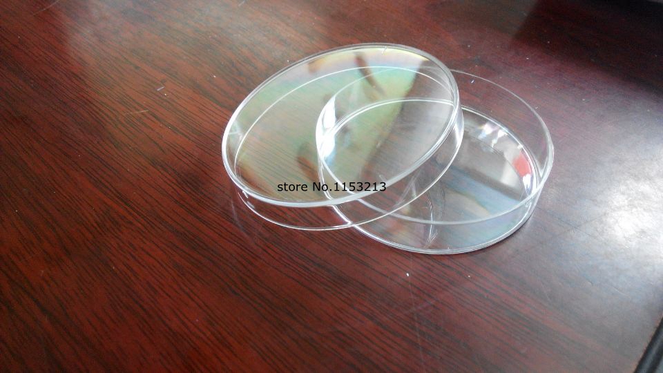 Best Sale 10PCS Glass Petri Dish/Culture Dish Lab Supplies With Lid For LB Plate Yeast