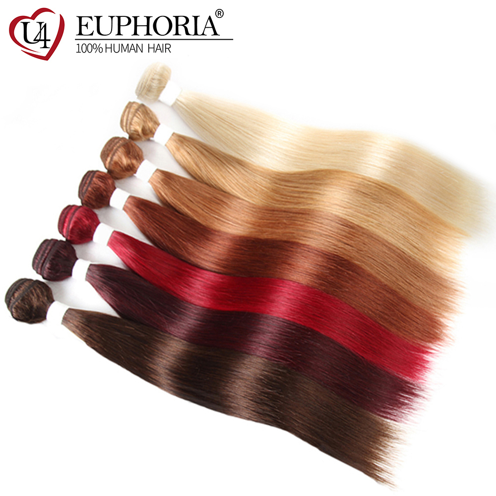 Burgundy Red Blonde 613 Brazilian Human Hair Weave 3 4 Bundles