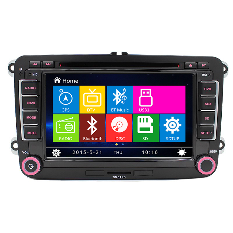 2 Din Auto 7 screen Built in canbus font b Car b font DVD with font
