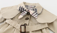 2016 new spring and autumn baby girl clothes fashion casual baby coats girls 6 24 month