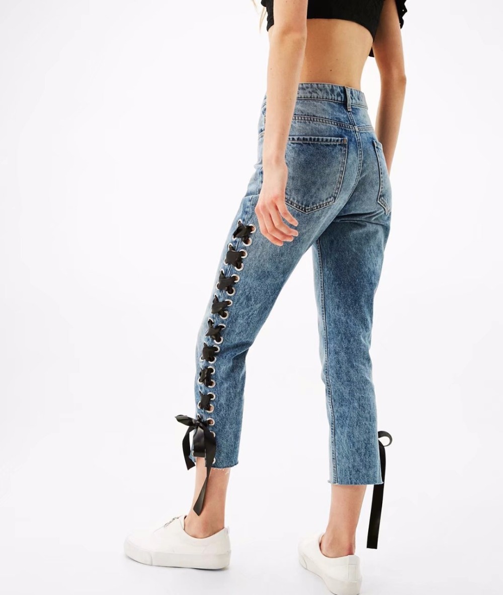 Online Buy Wholesale side bow jeans from China side bow jeans