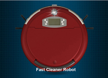 Free Shipping Voice Function Robotic Vacuum Cleaner With Two Side Brush 0 7L Dustbin Dirt Detection