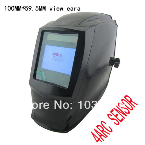 4 Arc sensor big sreen Solar LI battery auto darkening TIG MIG MMA MAG electric welding mask/helmets/welder cap free shipping 4 Arc sensor big sreen Solar LI battery auto darkening TIG MIG MMA MAG electric welding mask/helmets/welder cap free shipping