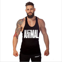 2016 Summer Men’s GYM Tank Tops Hot Selling Men Letters Print Fitness Clothing Male Bodybuilding TShirts Man Sport Shirts