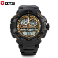 New Relogio Masculino OTS Watches Men Brand Luxury LED Digital Watch Men s Dual Display Sport