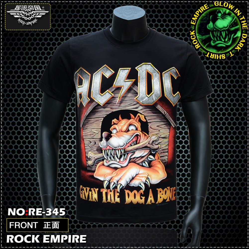 T Shirt Ac Dc Glow In The - Ac Dc Rock Band T Shirt Glow In The Black 100 Cotton t shirt ac dc glow in the ac dc rock band t shirt glow in the black 100 cotton