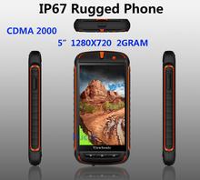 unlocked mobile phone Quad Core IP67 rugged Android 5 0 Waterproof cell Phone A8 GSM CDMA