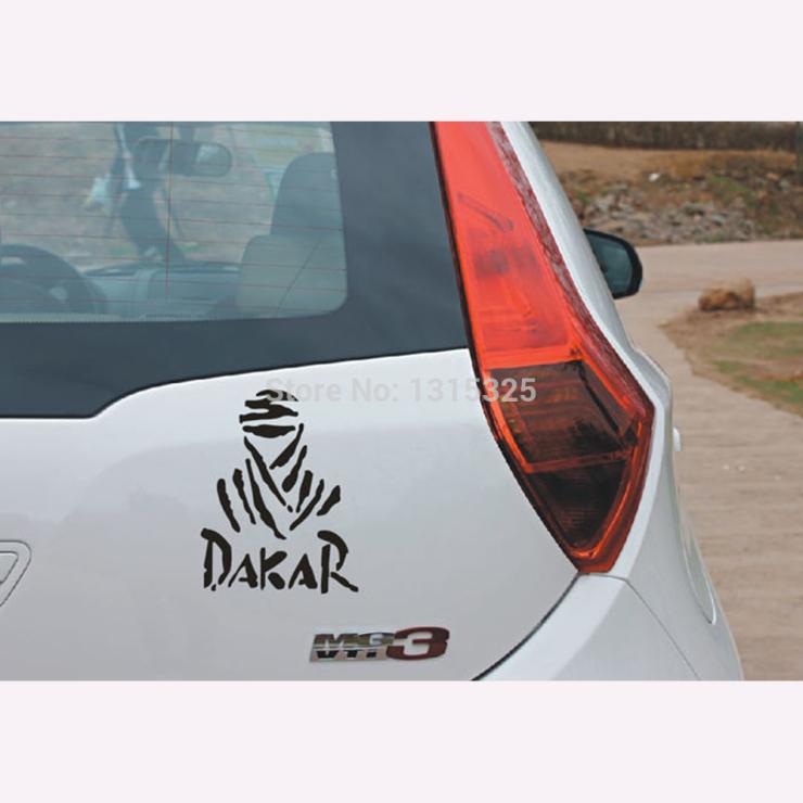 Dakar Creative Car Decal International Motor Sports Sticker for Toyota Ford Chevrolet Volkswagen VW Tesla Honda
