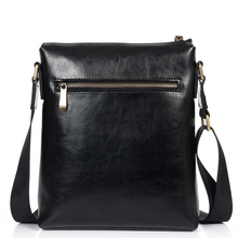 DANJUE Genuine Leather Shoulder Cross Body Bags Natural Cowhide Men Anti Theft Lock Buckle Messenger Bags
