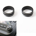 2pcs set Aluminium Alloy Console CD Sound Audio Switch Button Trims Cover Fits for Renegade 2015