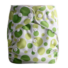Happyflute New design cloth diaper fast dry suede cloth waterproof diaper leak guard 1pcs free shipping