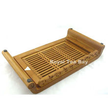 Bamboo Chinese Puer Gongfu Tea Table Serving Tray 16 8 TP060 For 3 5 People Pu