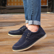 2015 Men Sneakers Sports Shoes Men Lace Up Sapatos Hombre Men Shoes Chaussure Black Blue Khaki