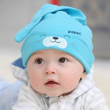 New mult color Cartoon Baby Toddlers Cotton comfort Sleep Cap Headwear Cute Hat