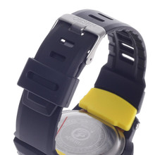 OHSEN AD1308 Men s Sport Analog Digital Quartz Wrist Watch Black Yellow 1 x CR 2025