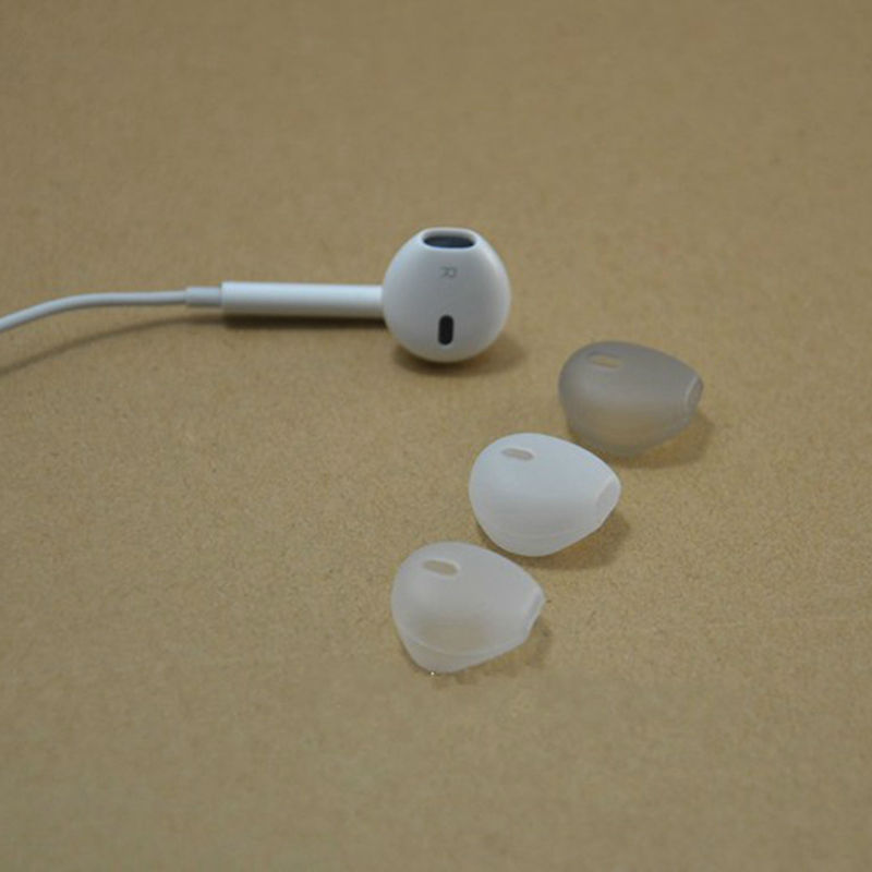 2Pairs Ear Tips Buds Eartips Earplugs for iphone 5S/6S/Plus Headset