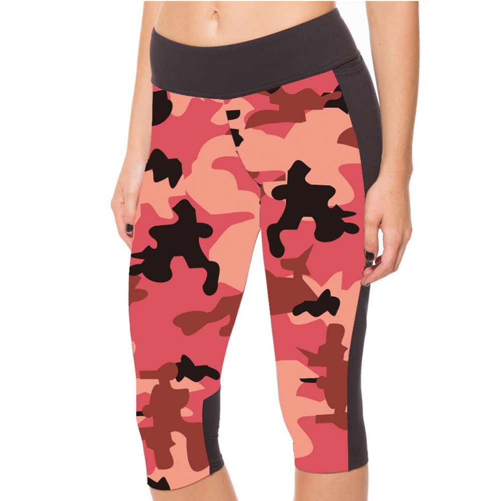 womens camouflage capris