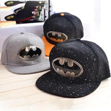 2015 Fashion Trend Batman Lovers Adjustable Snapback Hip hop Baseball Cap Unisex New Arrival