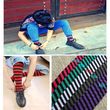 The men’s sexy black and White Striped Tights Pantyhose Stockings man man low rise thin silk panty hose