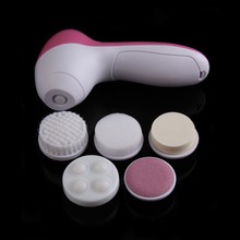 T2N2 Fashion Deep Clean 5 In 1 Electric Facial Cleaner Face Skin Care Brush Massager
