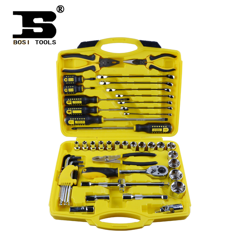 [National free shipping] Persian tool 48 auto repair mechanic integrated tool set fast repair Kit BS-J048