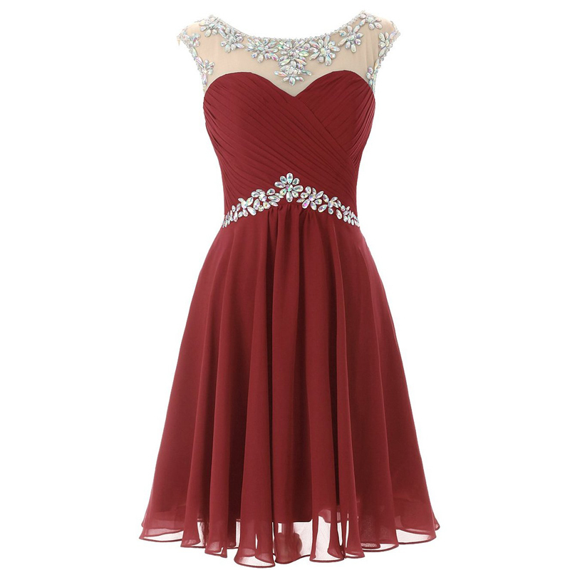 burgundy homecoming dresses