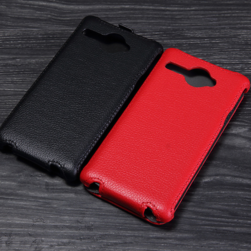 High quality Up & Down Flip Leather Case Cover For Fly nimbus 3 FS501