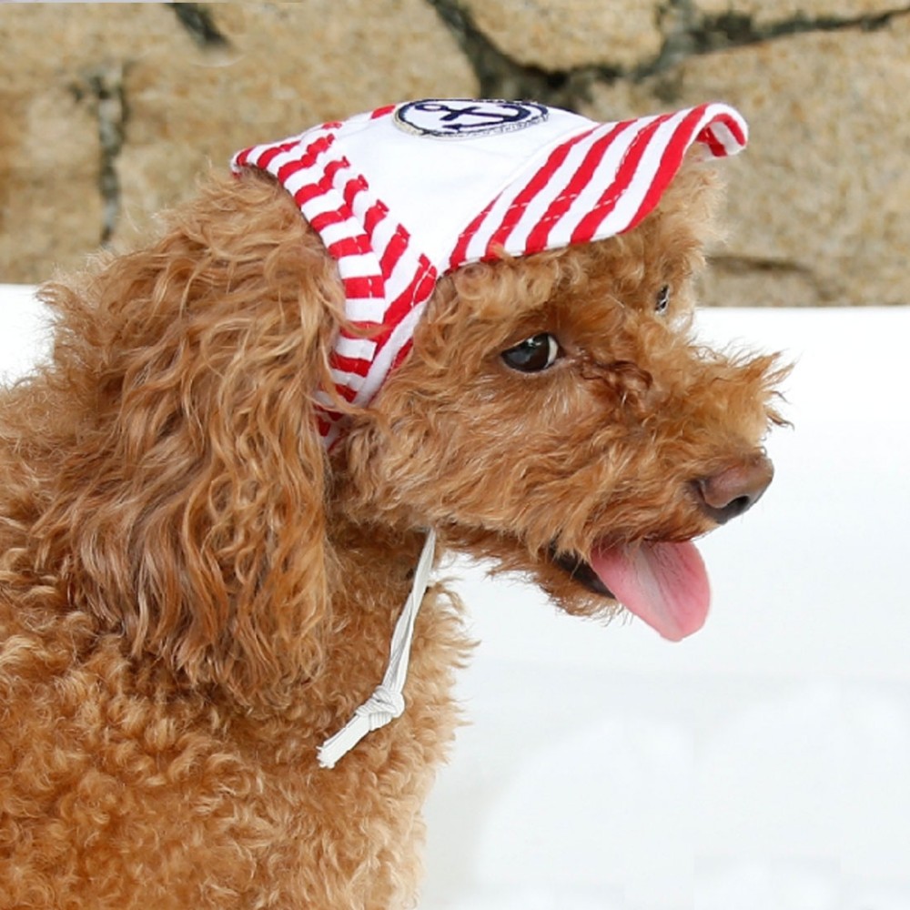 2016-Newly-Hats-For-Dogs-Fashion-Navy-Sailor-Striped-Shaped-Dog-Hat-Teddy-Cotton-Baseball-Cap (1)