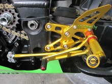 Adjustable Rearsets ZX 10R 2006 2007 zx10r Foot Rest Motorcycle parts ARKA006