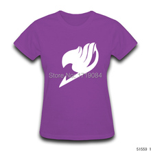Women T Shirts Fashion Fairytail Tees Shirt Japanese Famous Anime Tshirts Fairy Tail Funny T shirts