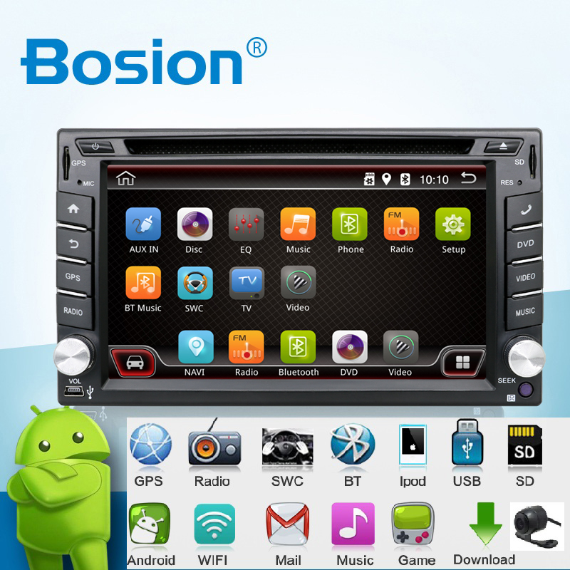 Car Electronics Android 4.4 2 din Universal Car DVD Video Multimedia Player GPS Navigation Audio Radio Stereo, Bluetooth,SWC Car Electronics Android 4.4 2 din Universal Car DVD Video Multimedia Player GPS Navigation Audio Radio Stereo, Bluetooth,SWC