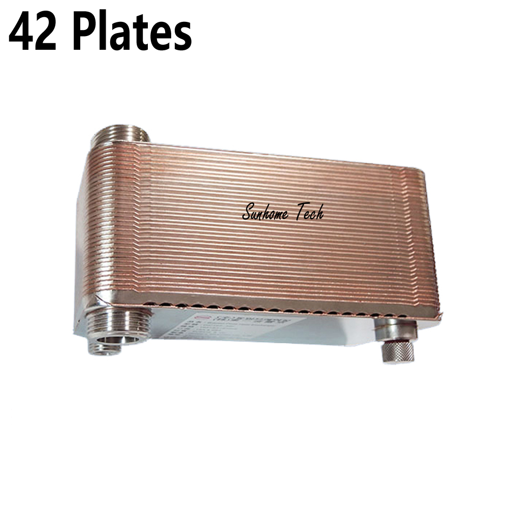 42 plates Brazed Plate Heat Exchanger SUS316 Stainless Steel,small size