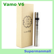 Vamo V6 Mod 20W with Power Bank Variable Voltage & wattage 3.0W ~ 20.0W /1.0~5.0ohm e-cigarette vamo v5 v6  vapor starter kit