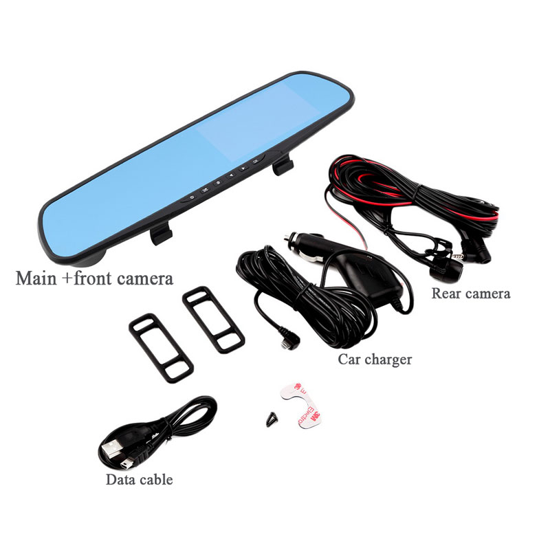 Full HD 1080P car camera Video Recorder Car DVR Camcorder with car charger camera front 170 degree rear 140 degree Full HD 1080P car camera Video Recorder Car DVR Camcorder with car charger camera front 170 degree rear 140 degree