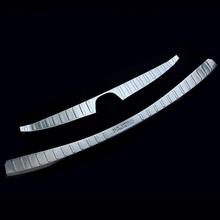 High Quality Stainless Steel Inner exterior Rear Bumper Protector Sill Trunk Trim car accessories for Mitsubishi